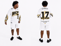The Ivory Dynasty 17 (White & Black/Gold) Jersey